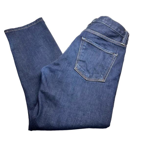 Flint & Tinder | Men | Dark Straight Tapered Stretch Selvedge Denim Jeans | 30 - Picture 13 of 13